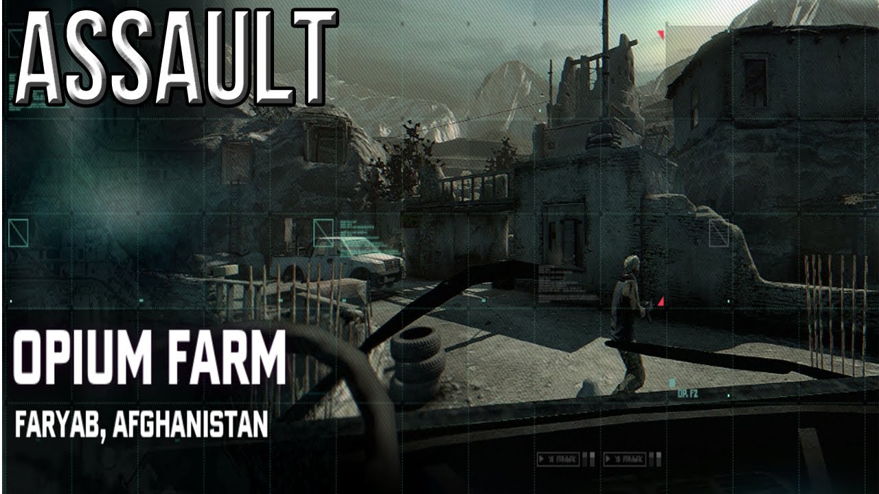 Splinter Cell Blacklist - Opium Farm - Assault Perfectionist Solo Walkthrough