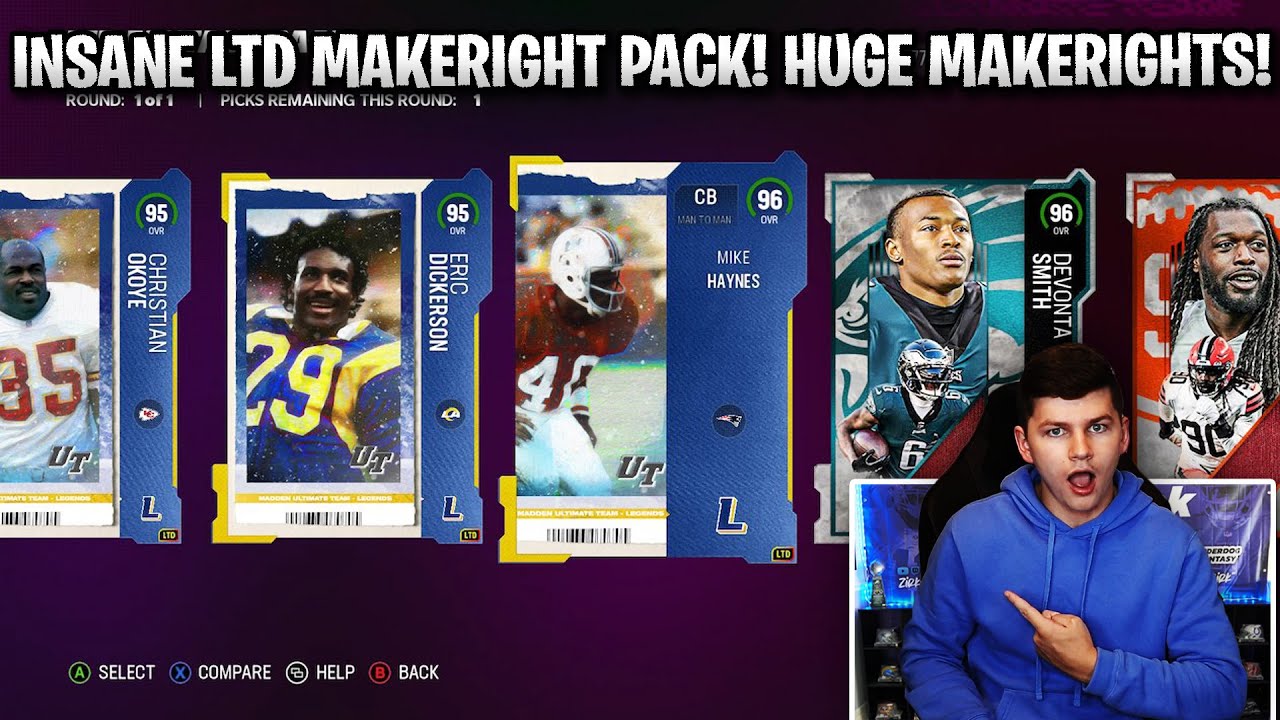 INSANE LTD MAKERIGHT PACK! HUGE MAKERIGHTS OUT NOW! | MADDEN 23 ULTIMATE TEAM