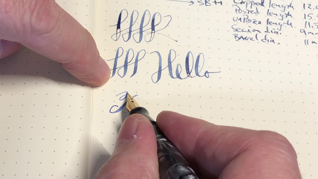 OGG Flex Fountian Pens #27: Waterman Glass Cartridge #3