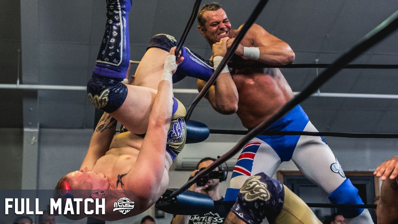 Dirty Dango & Davey Boy Smith Jr. vs. MSP - Limitless Wrestling (WWE, MLW, TNA Impact, AEW Fandango)