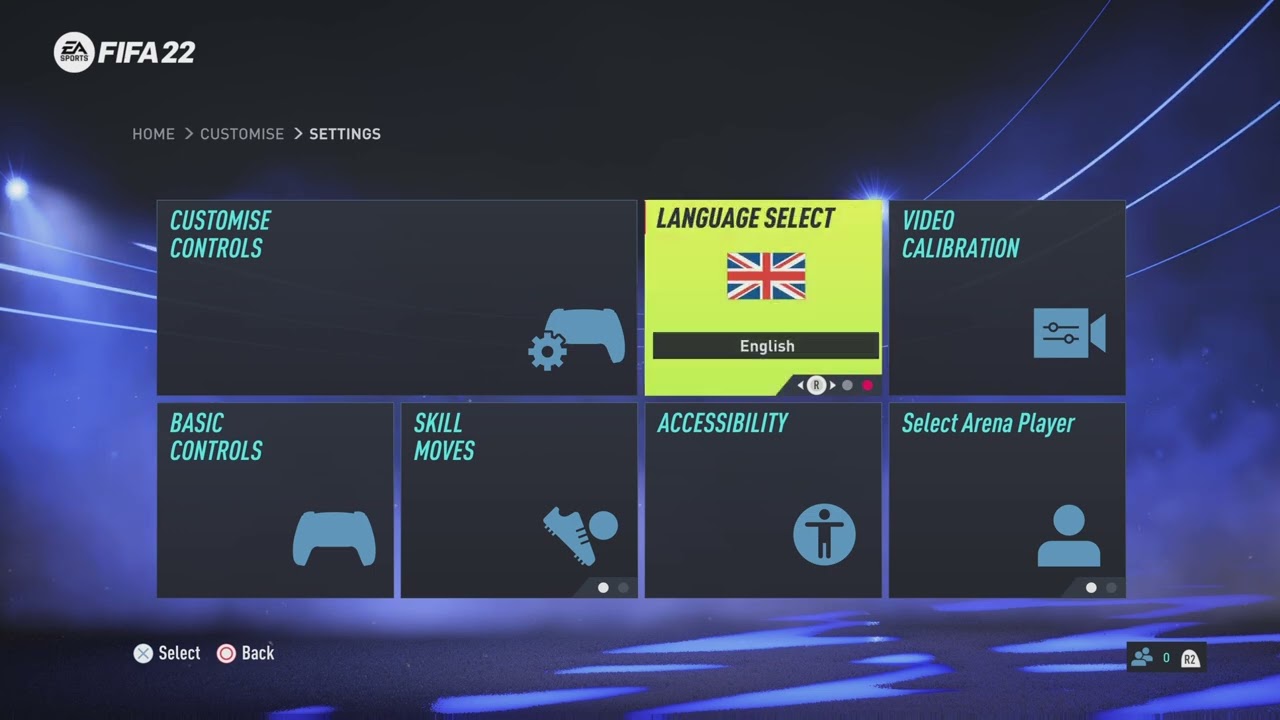 How to change language in FIFA 22 PS5, PS4, XBOX