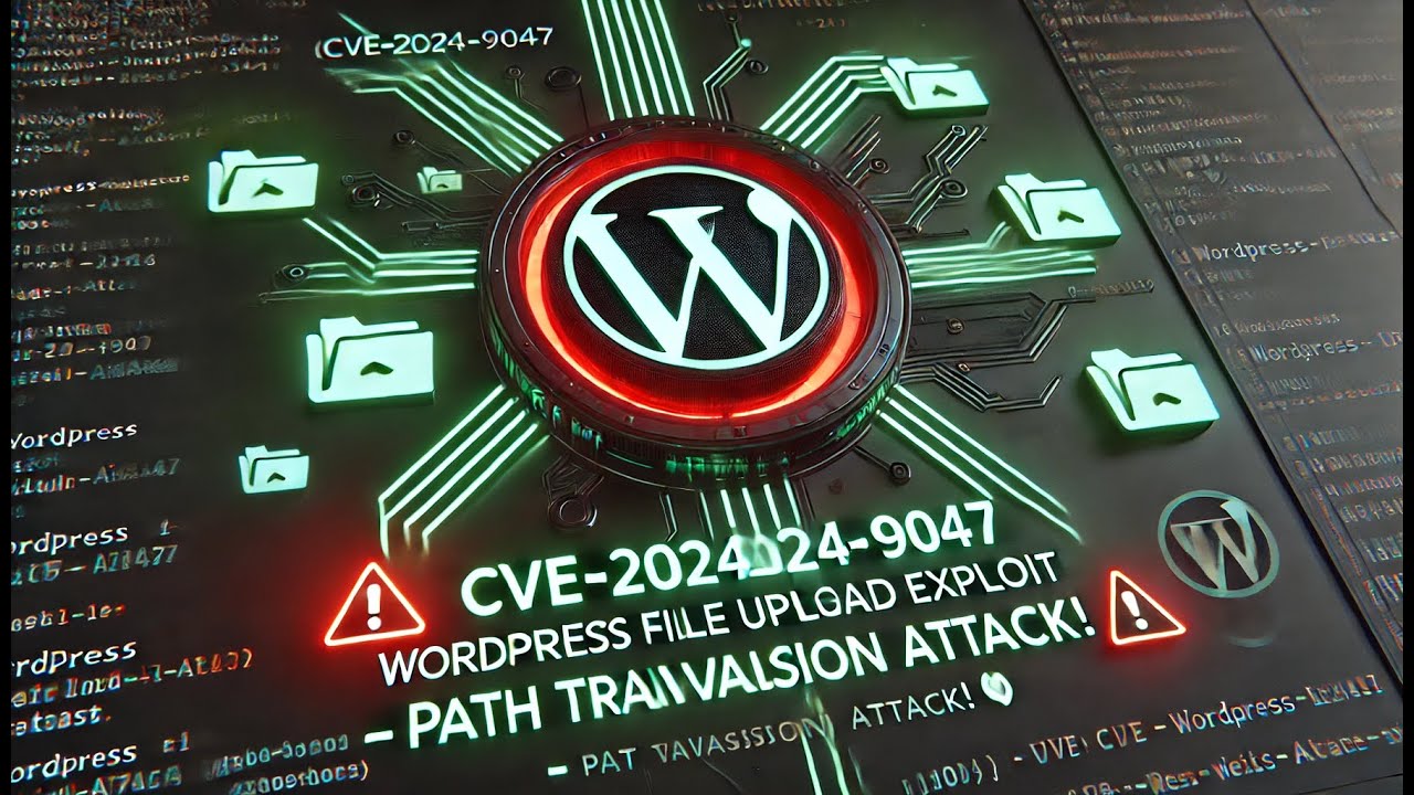 CVE -2024-9047 WordPress File Upload Exploit &ndash; Path Traversal Attack ( Ethical hacking )
