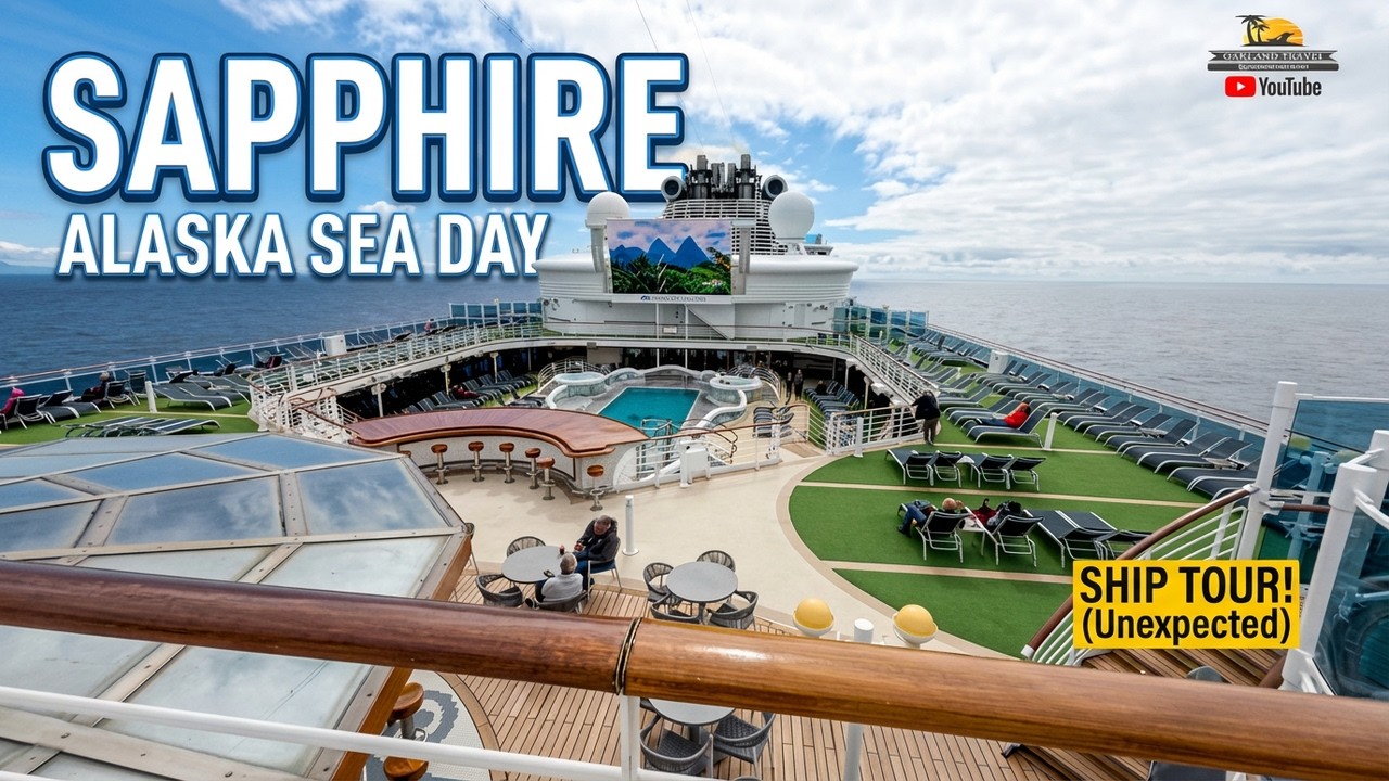 Sapphire Princess Experiences | SHIP TOUR - SECOND DAY