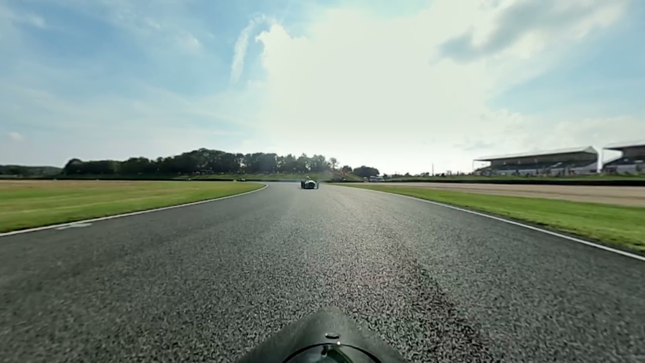On board the V16: Roaring the engine
