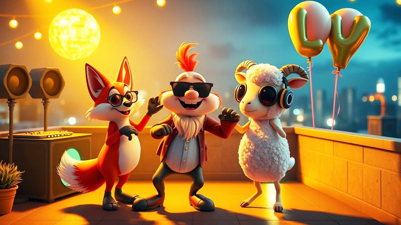 Old MacDonald’s Remix 🐮🎧 | Funky Farmyard Nursery Rhyme for Kids | Happy Little Learners