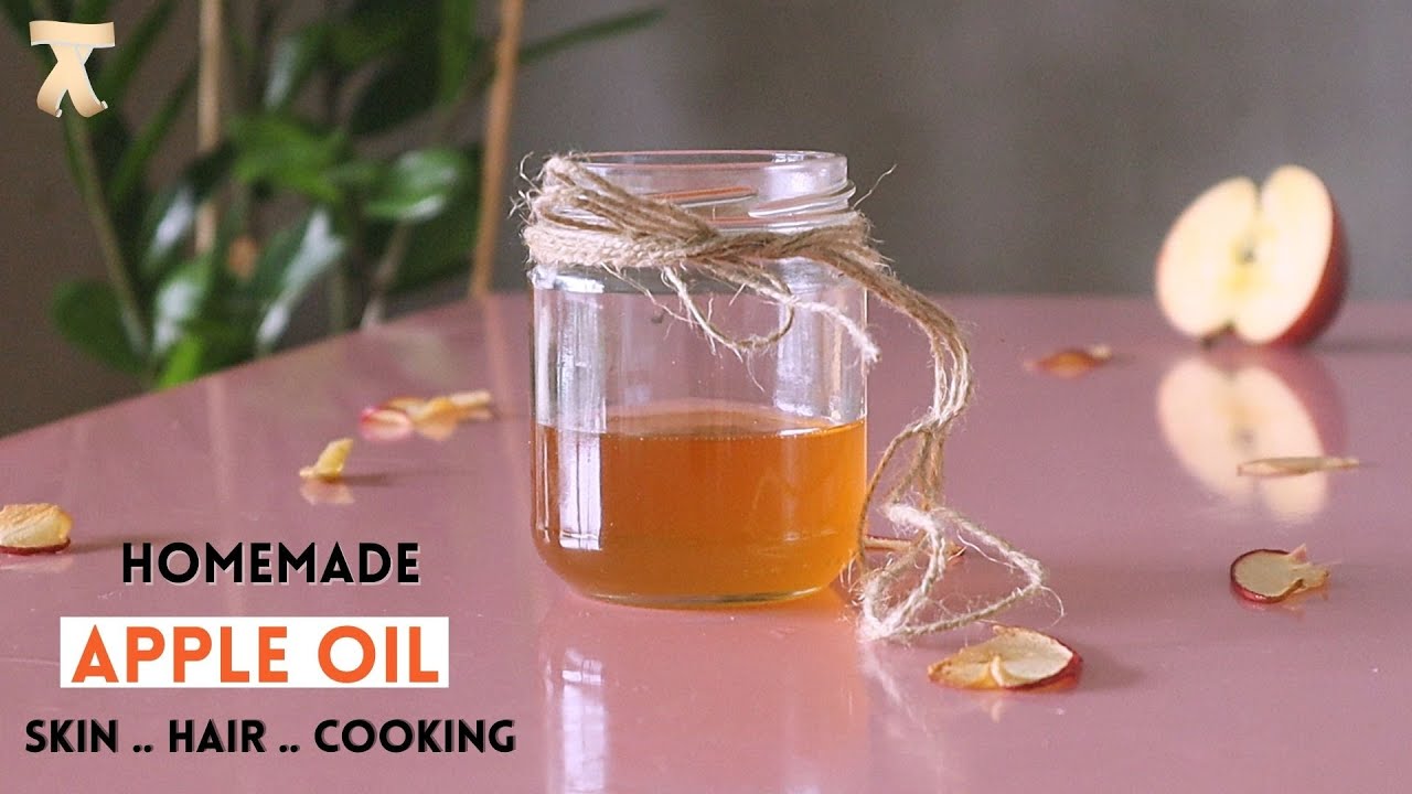How to make apple oil at home || Homemade Apple Oil