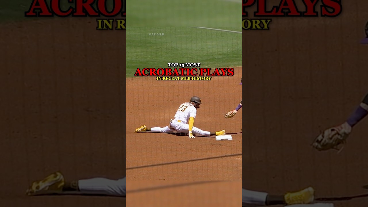 15 самых акробатических моментов в истории MLB | Часть 2