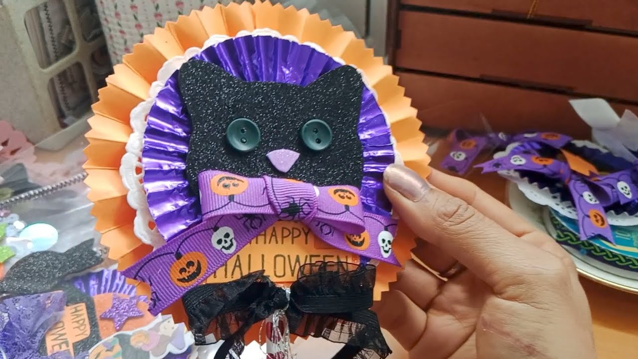intercambio papelero: temática Halloween 🎃🐱