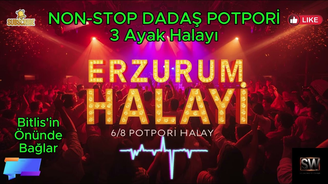 Erzurum Üçayak Halayları 2026 🕺 | 6/8 Ritmik Potpori (Elektro Bağlama) 🔥