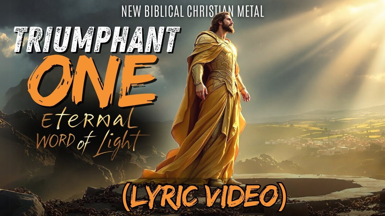 Eternal Word of Light - Triumphant One (Lyric Video) | Christian 80s Style Metal