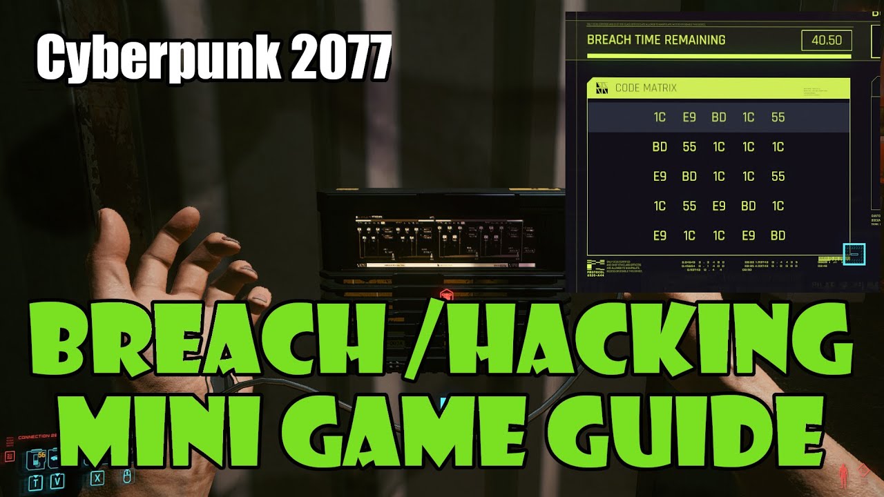 [Cyberpunk 2077] Гайд по взлому / мини-игре &laquo;Взлом протокола&raquo; | Сокращенная версия предыдущего видео