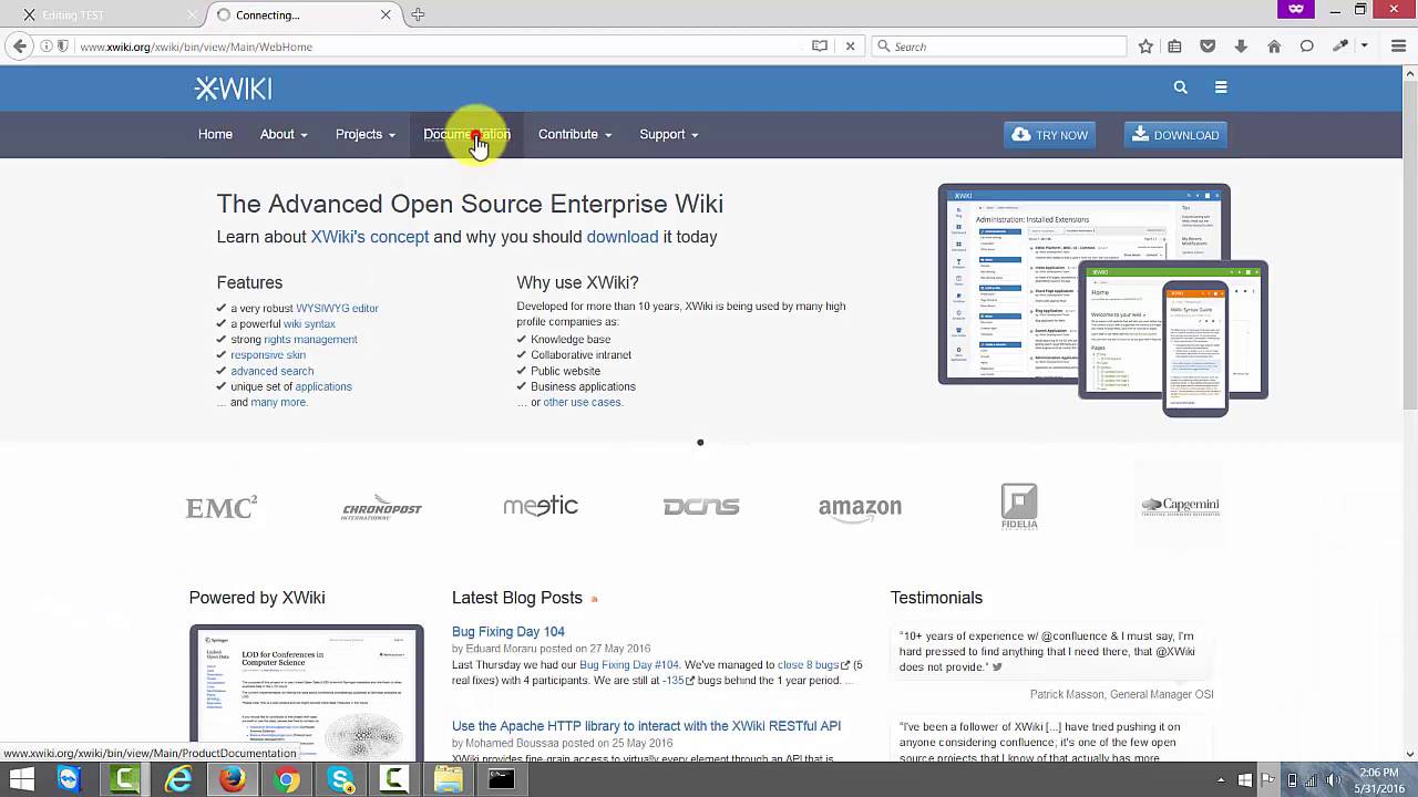 XWiki - How to configure Mail Sending Status