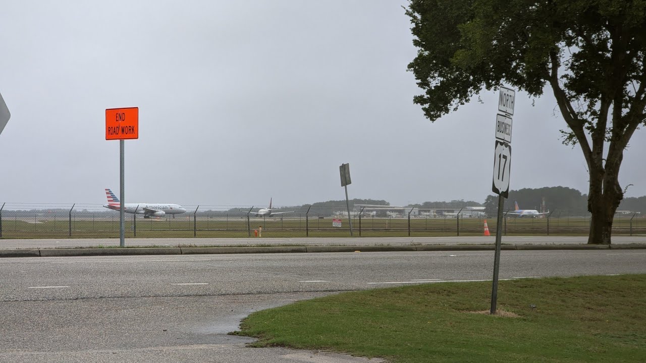 Barbs MB Planes is live @Myrtle Beach Int'l Airport.