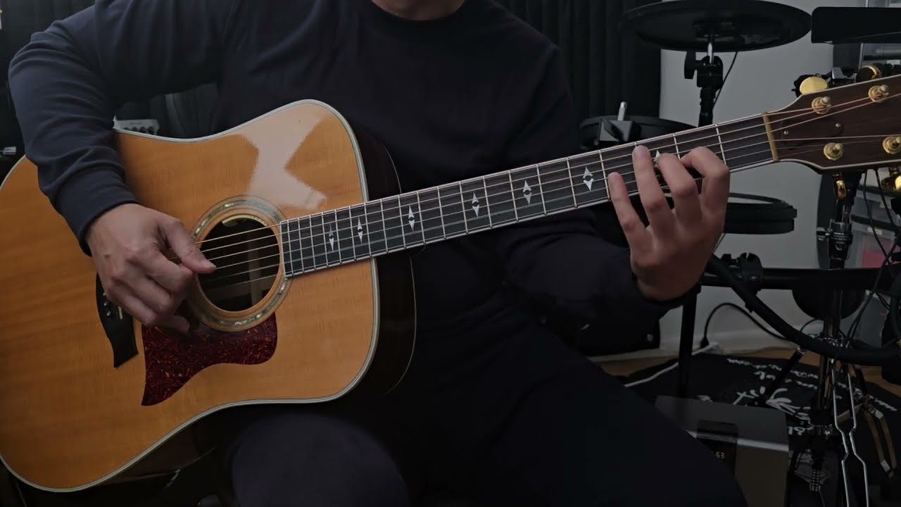 KPop Demon Hunters - Golden - WIP - Trying the acoustic arrangement by @EverythingGuitarOfficial