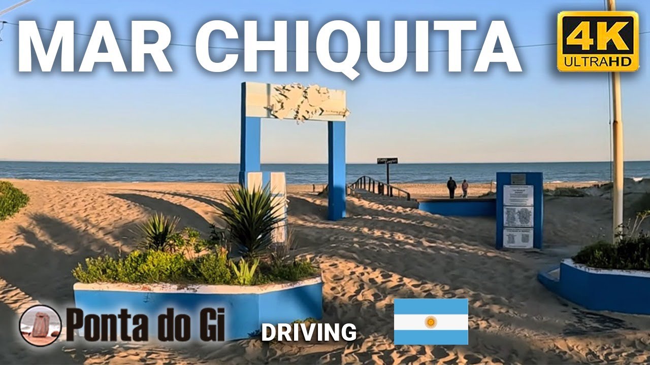 PARAÍSO DISCRETO de la COSTA donde se respira CALMA #driving TOUR 4K MAR CHIQUITA 2024 - ARGENTINA
