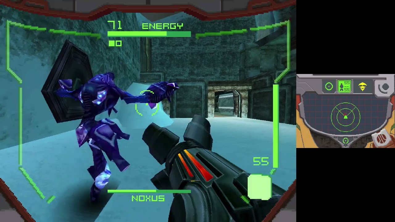 Metroid Prime Hunters Noxus Encounter