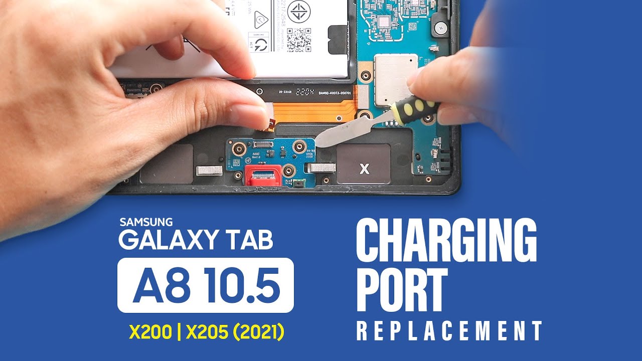 Замена порта зарядки Samsung Galaxy Tab A8 10.5 2021 X200 X205 X207