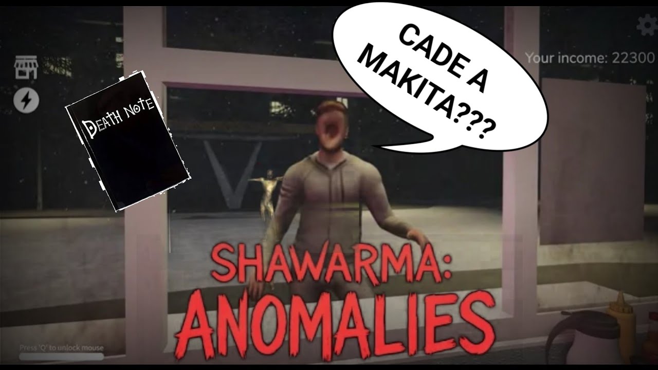 ACHO QUE NÃO SEI MAIS IDENTIFICAR HUMANOS E ENTIDADES... Shawarma kiosk. Roblox.