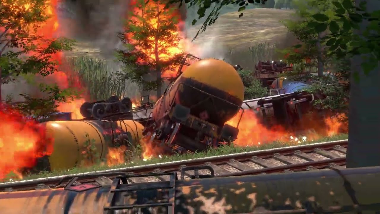 Derails and Blasts | Crash Compilation - Derail Valley 🔥 Part-09