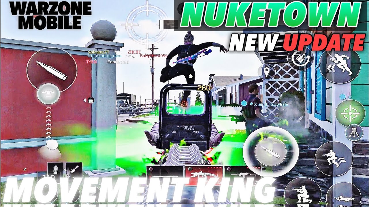 COD MOBILE WARZONE New UPDATE 4.0.0!! NUKETOWN Map Added iPad Pro M4 [2KHD] Gameplay