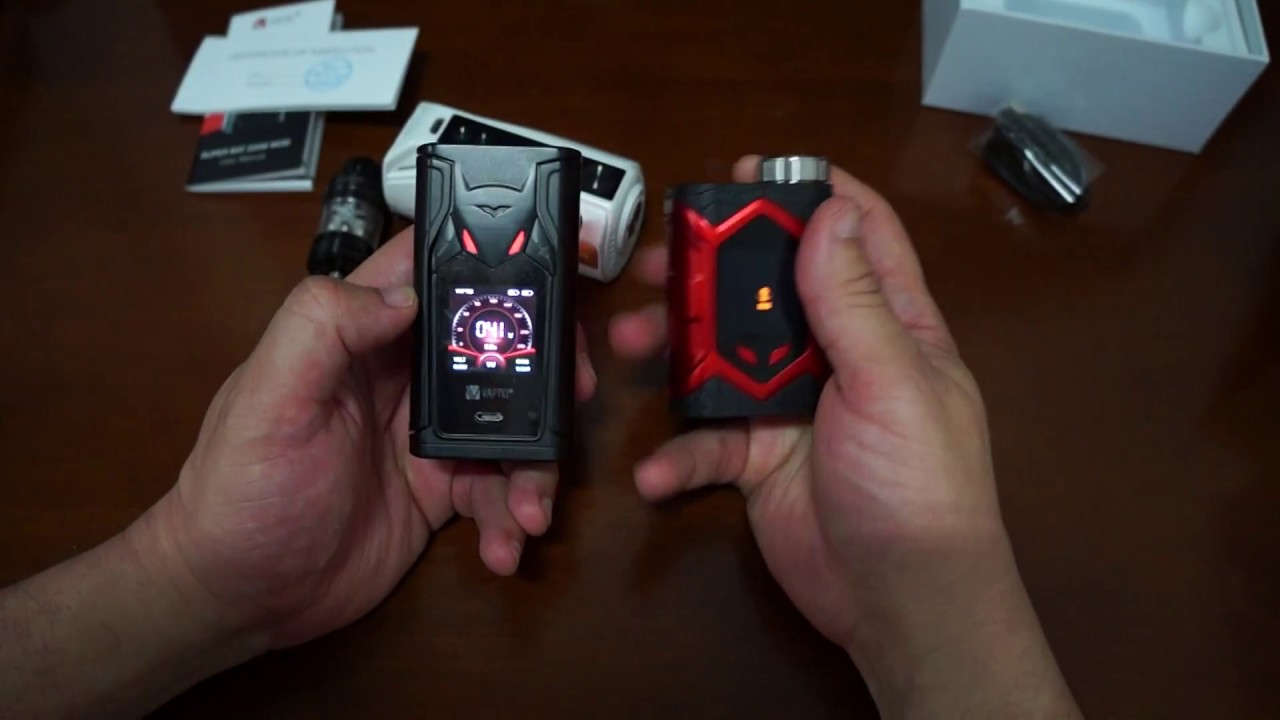 Vaptio Super Bat 220w Mod - SuperBat Compared with Wall Crawler - 1st Look Review