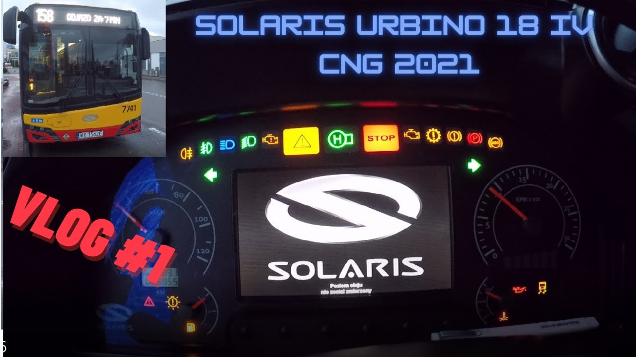 #Vlog1 - Kierowca autobusu - prezentacja Solaris U18 CNG