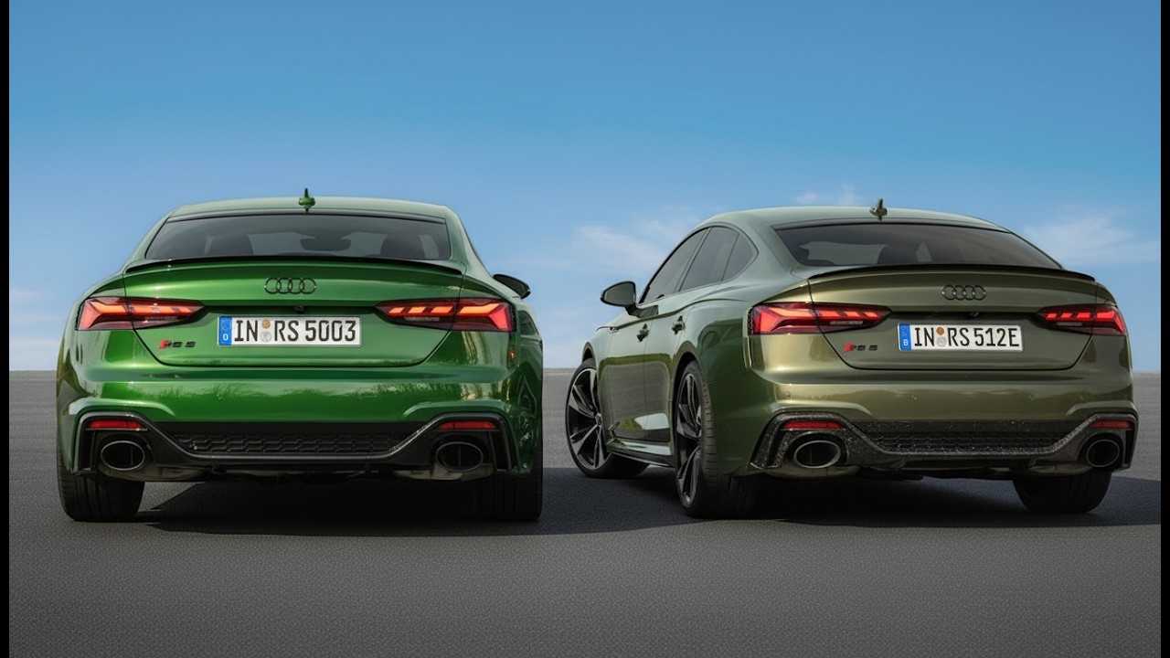 2027 Audi RS 5 Sedan vs Classic RS 5 Sportback Comparison