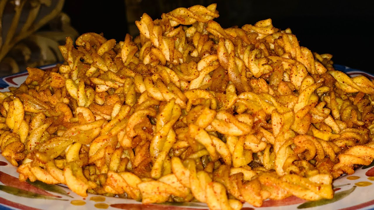 Pasta Chips | Crispy Pasta Chips Recipe