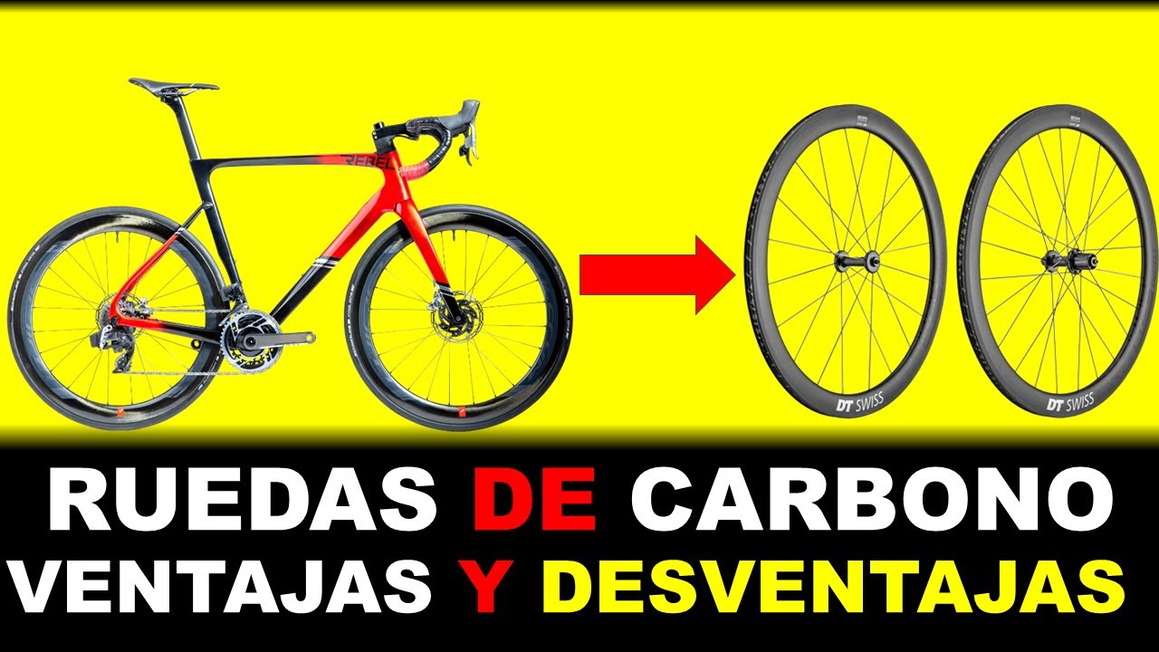LAS RUEDAS DE CARBONO  EN BICICLETAS  DE CARRETERA │ Ventajas  y Desventajas