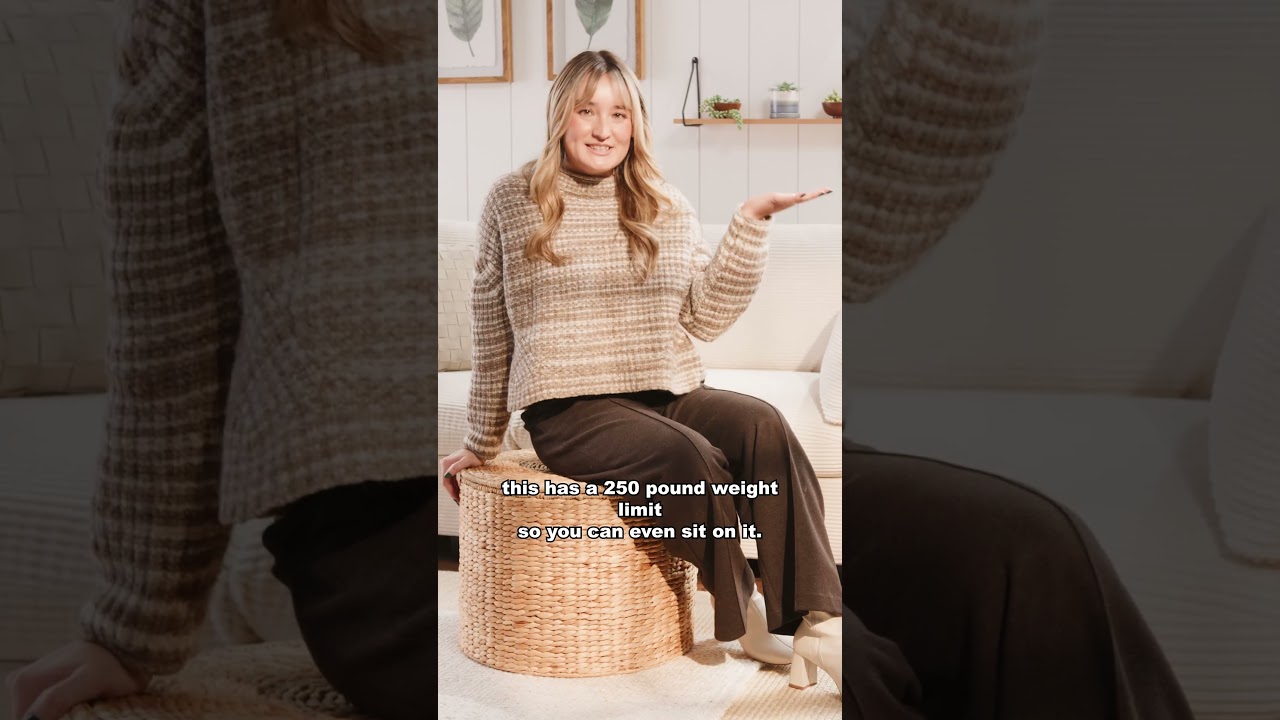 Hidden Storage You Can Kick Your Feet Up On!  #bestchoiceproducts #storagesolutions #homedecor