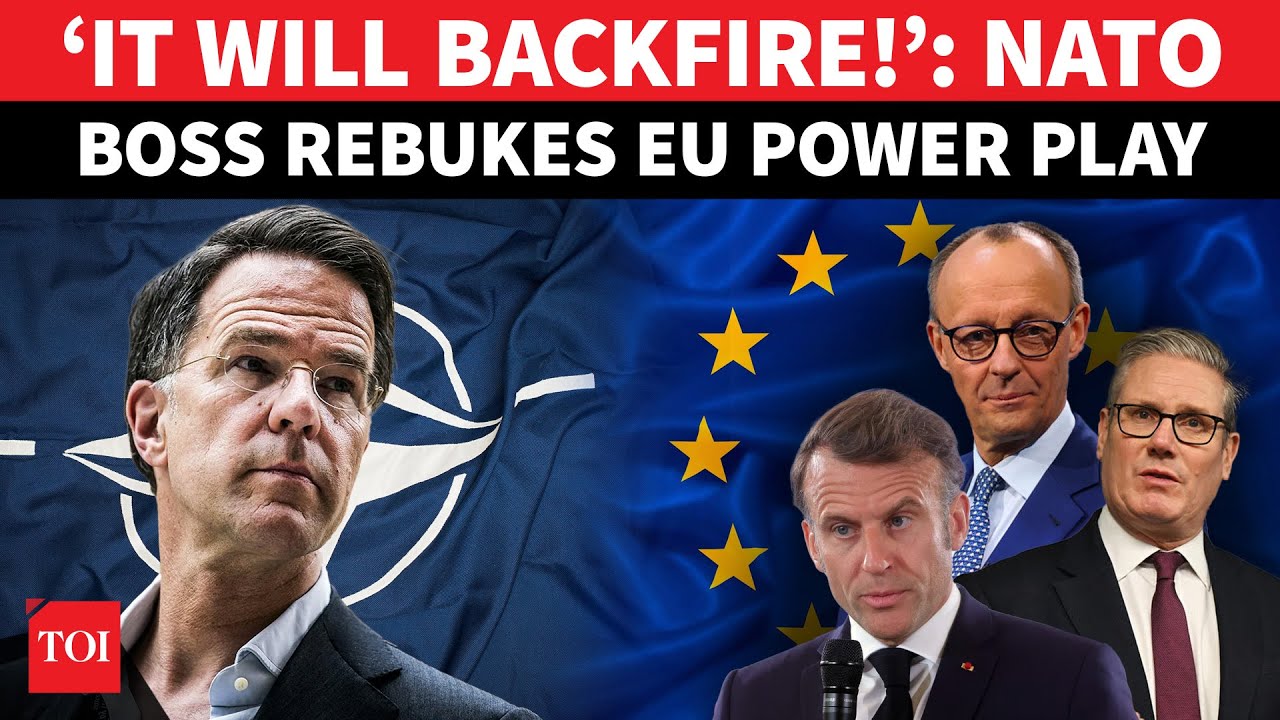 NATO & EU At War? Rutte Warns EU Against Breaking Alliance | &lsquo;Going Solo On Security Would Backfire&rsquo;