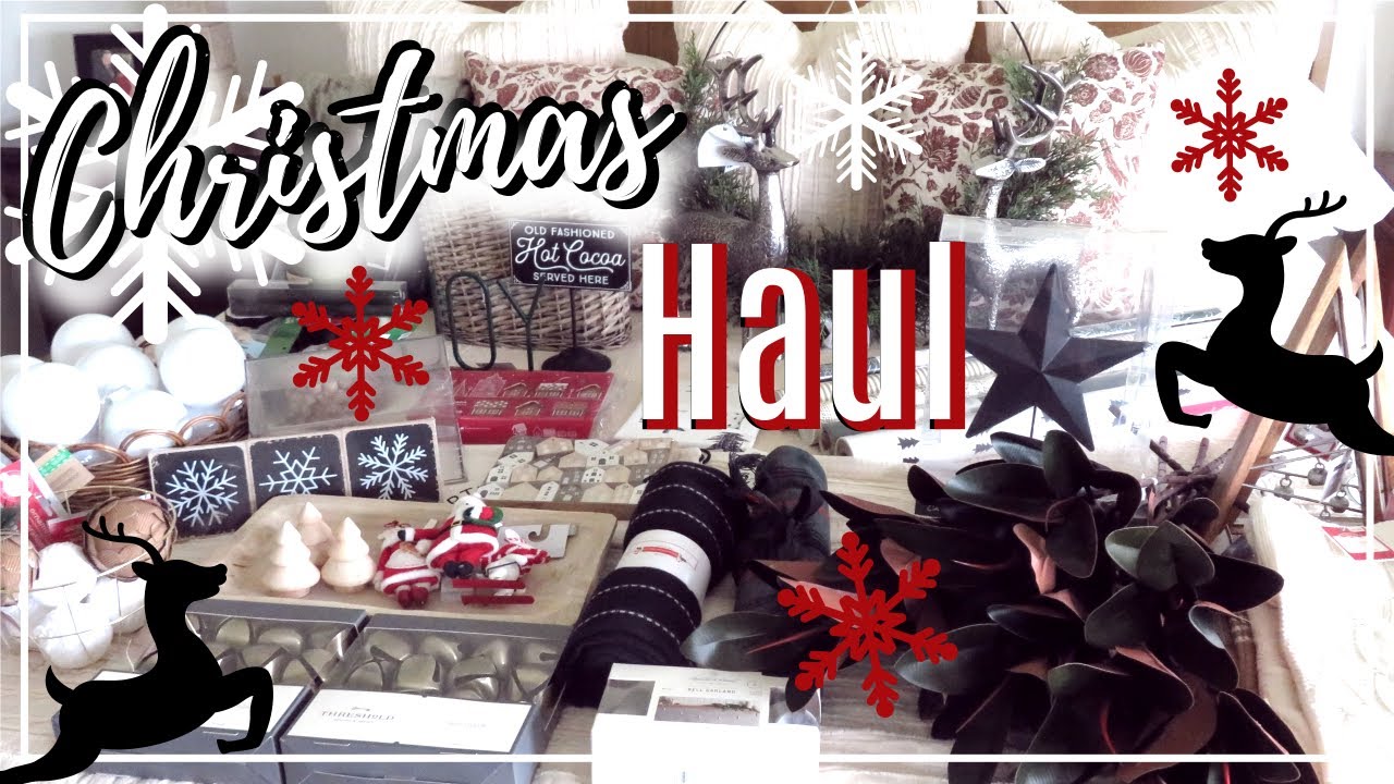 CHRISTMAS DECOR HAUL 2021