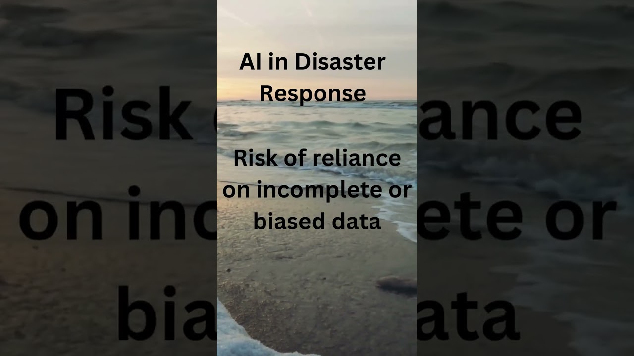 AI in Disaster Response
