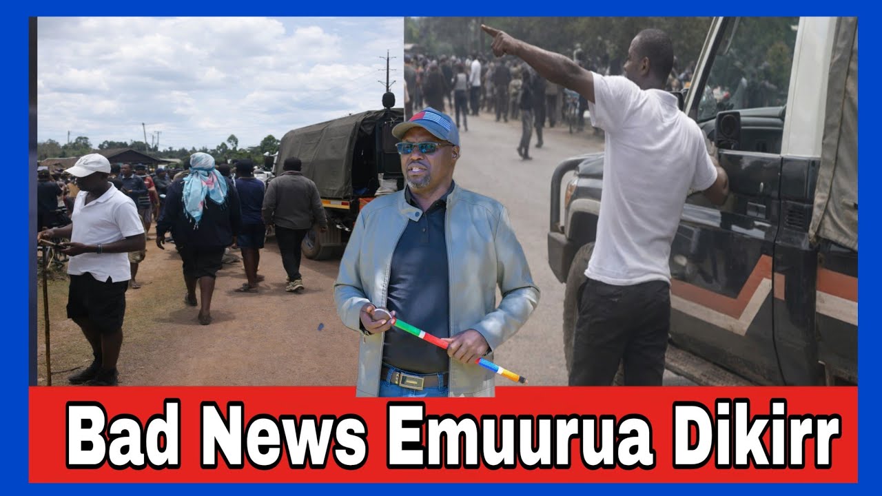 Protests erupts Emuurua dikirr few days after Mp Ngeno burial as Ruto regime evicted locals today
