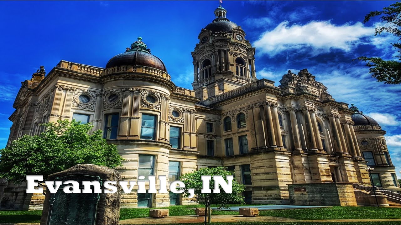 Evansville, IN: Wandering Walks of Wonder Slow TV Walking Tour 4K