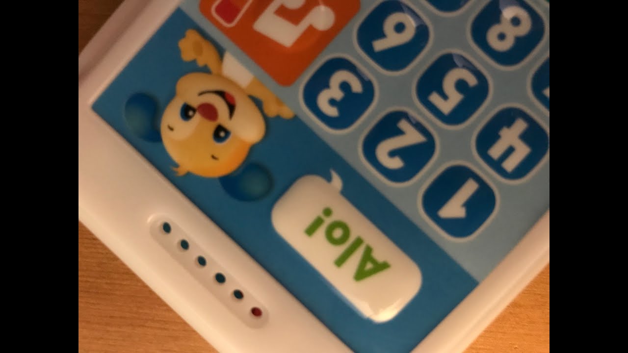 Fisher Price - Eğitici Akıllı Telefon - Laugh & Learn Leave a Message Smart Phone
