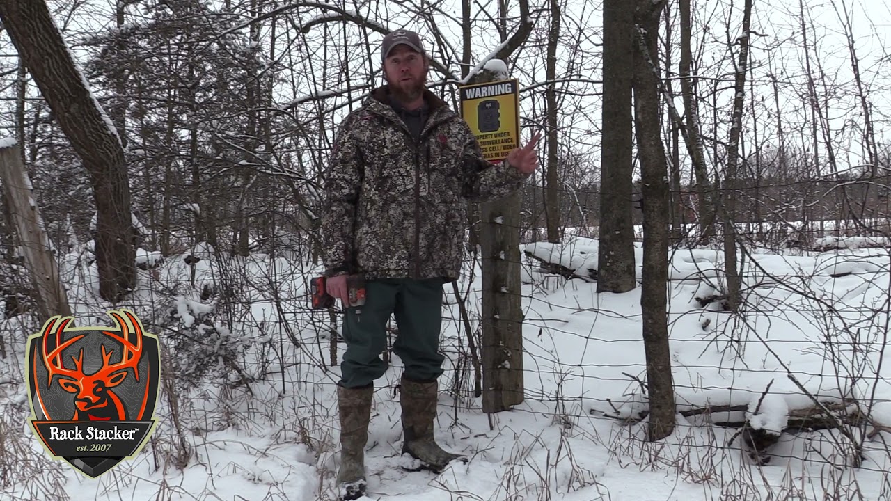 No Trespassing Signs by Rack Stacker