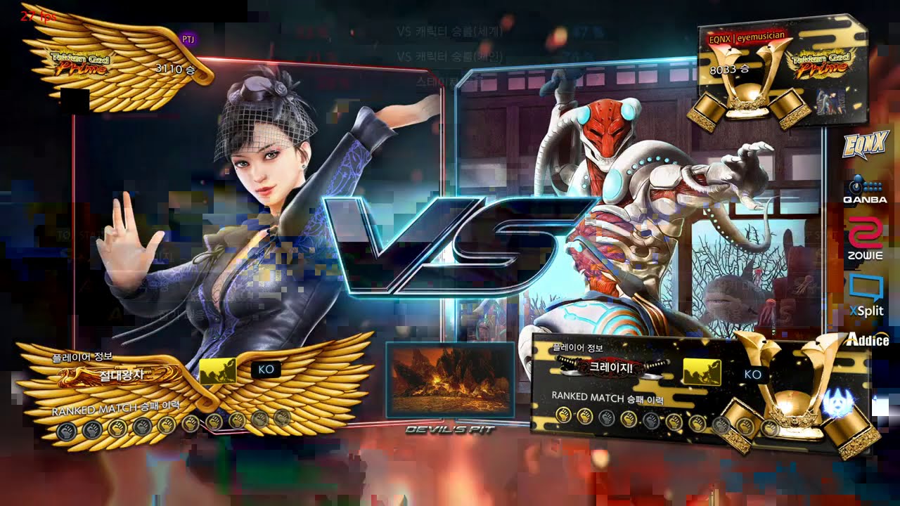 PTJ (kazumi) VS eyemusician (yoshimitsu) - Tekken 7 Season 4