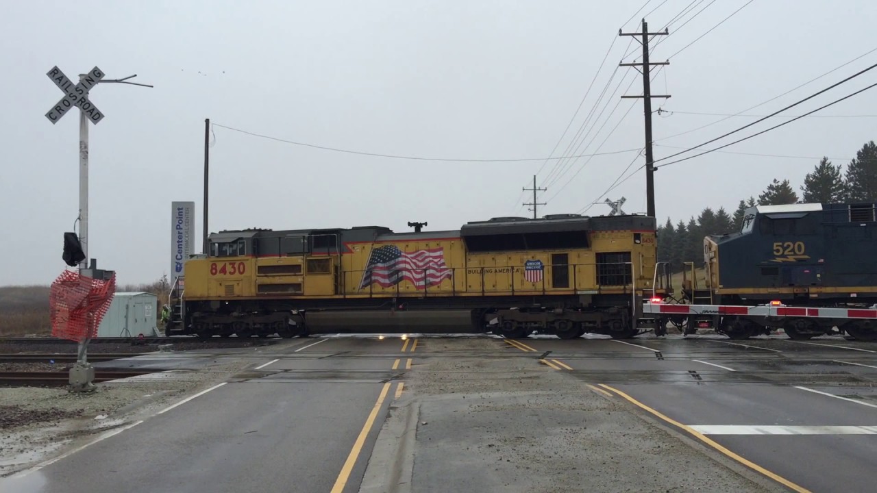 Laraway Rd. Grade Crossing (Joliet, IL) 2/7/17