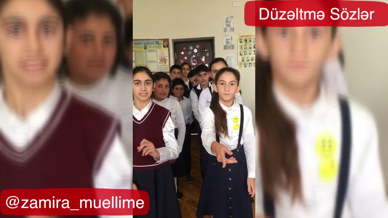 Söz oyunu-Düzəltmə sözlər 1