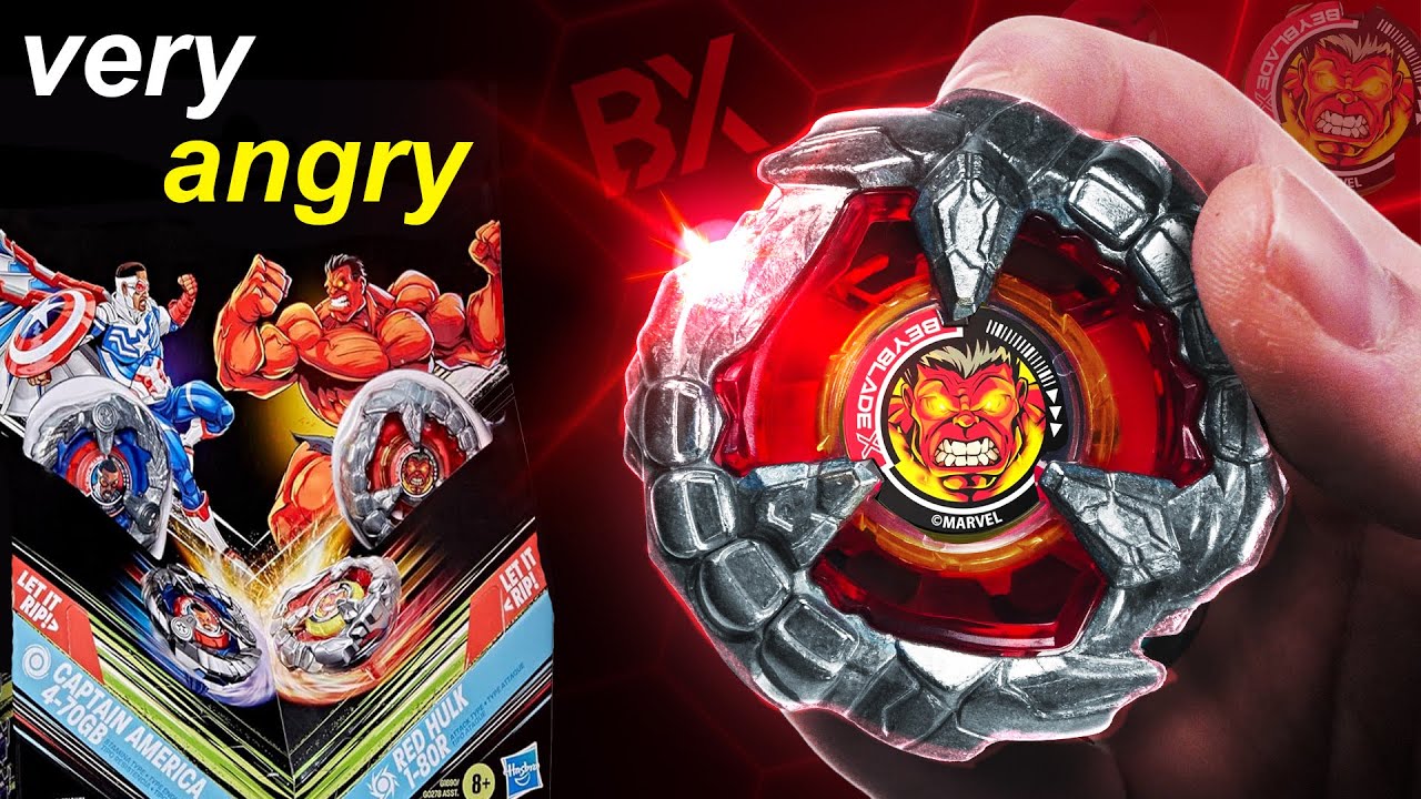 I Bought The NEW RED HULK X BEYBLADE And I'm.. 😠