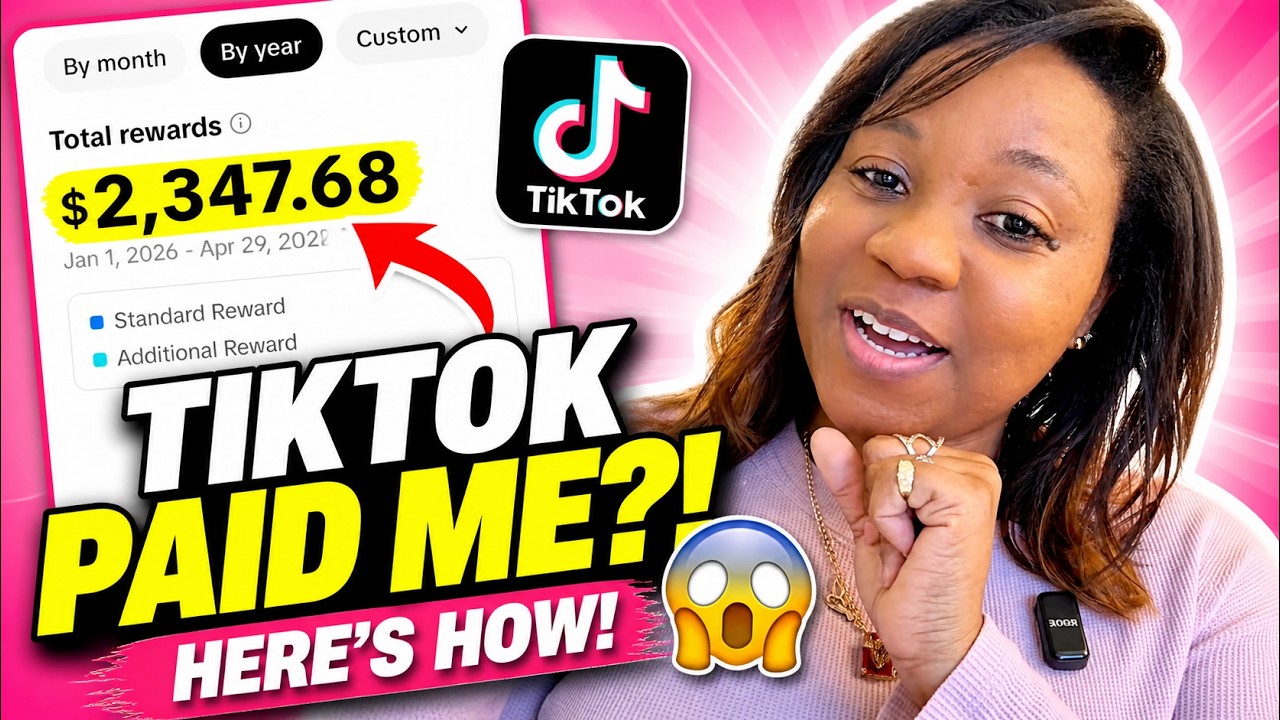 TikTok Paid Me $2,347 😳💰 Here&rsquo;s EXACTLY How (Creator Rewards)