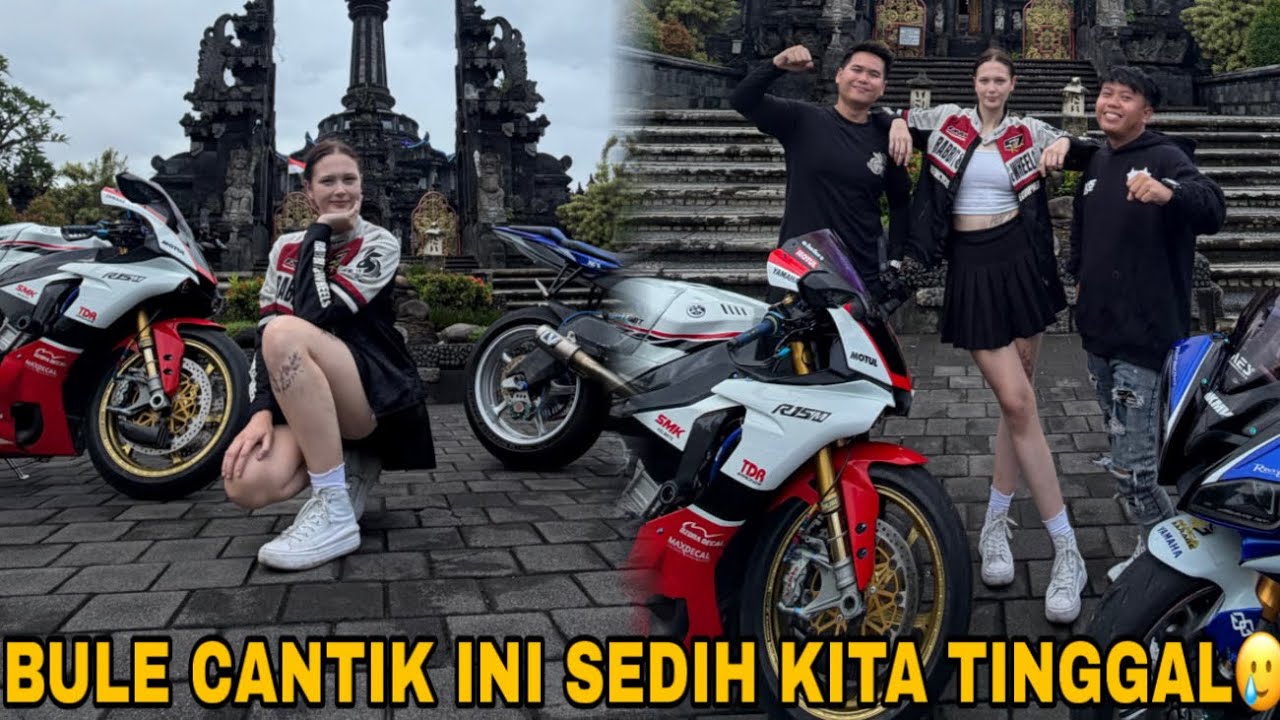 BULE CANTIK INI SEDIH GAK MAU DITINGGAL PULANG‼️APA KITA BAWA KE BEKASI AJA YA