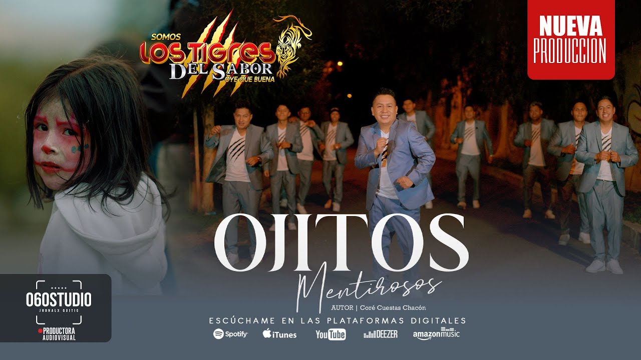 LOS TIGRES DEL SABOR - OJITOS MENTIROSOS - [OFFICIAL VIDEO 2025]