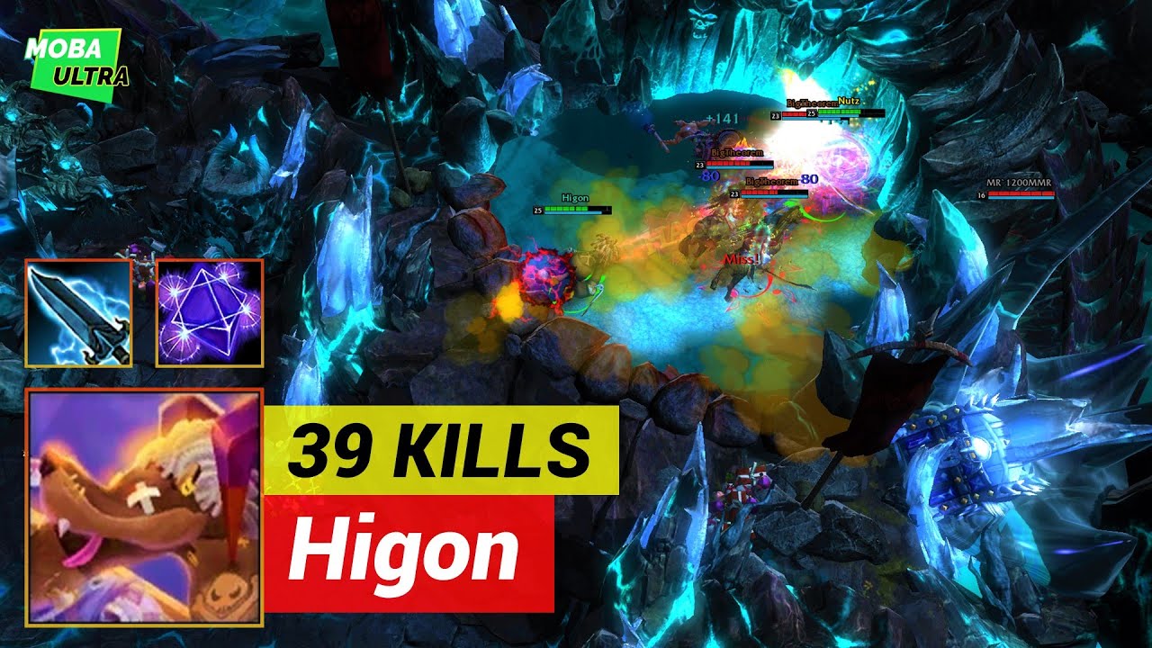 HoN Night Hound NULLFIRE BLADE with GEOMETER'S BANE - MVP