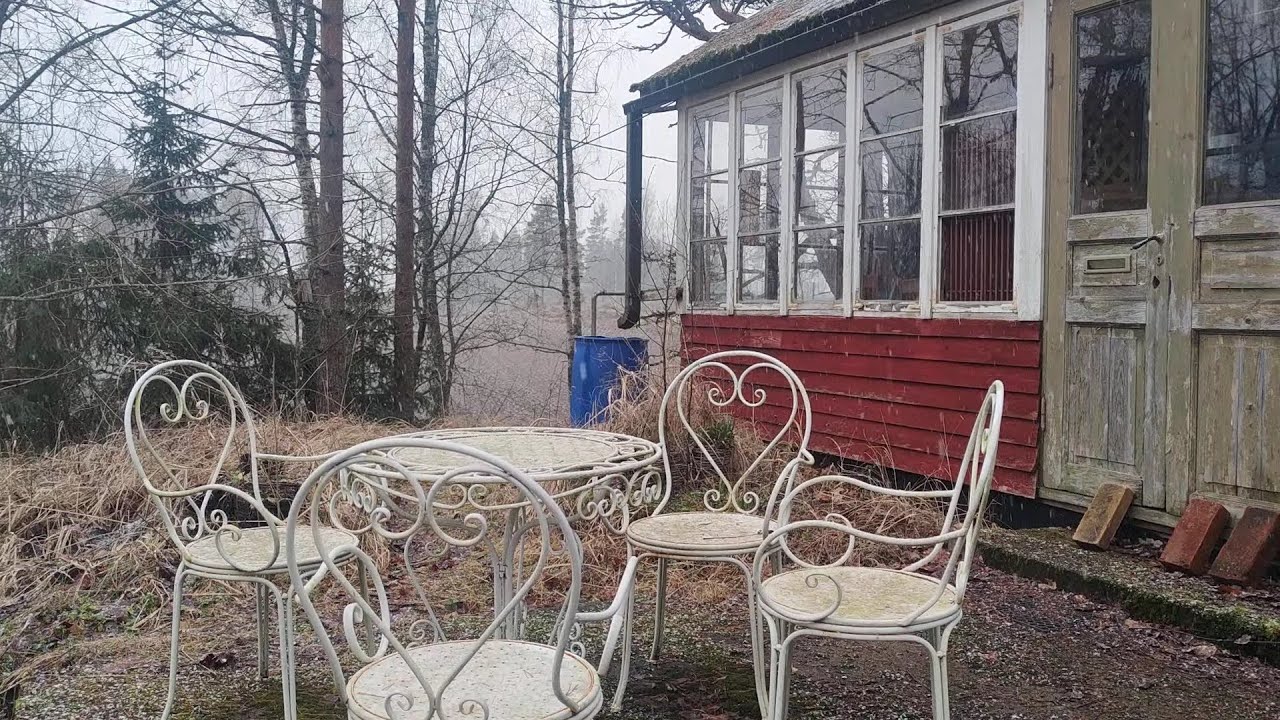 История 72 - Буря Ханнеса: Поваленное дерево / Ледяной дом - Скандинавская жизнь в одиночестве в ...