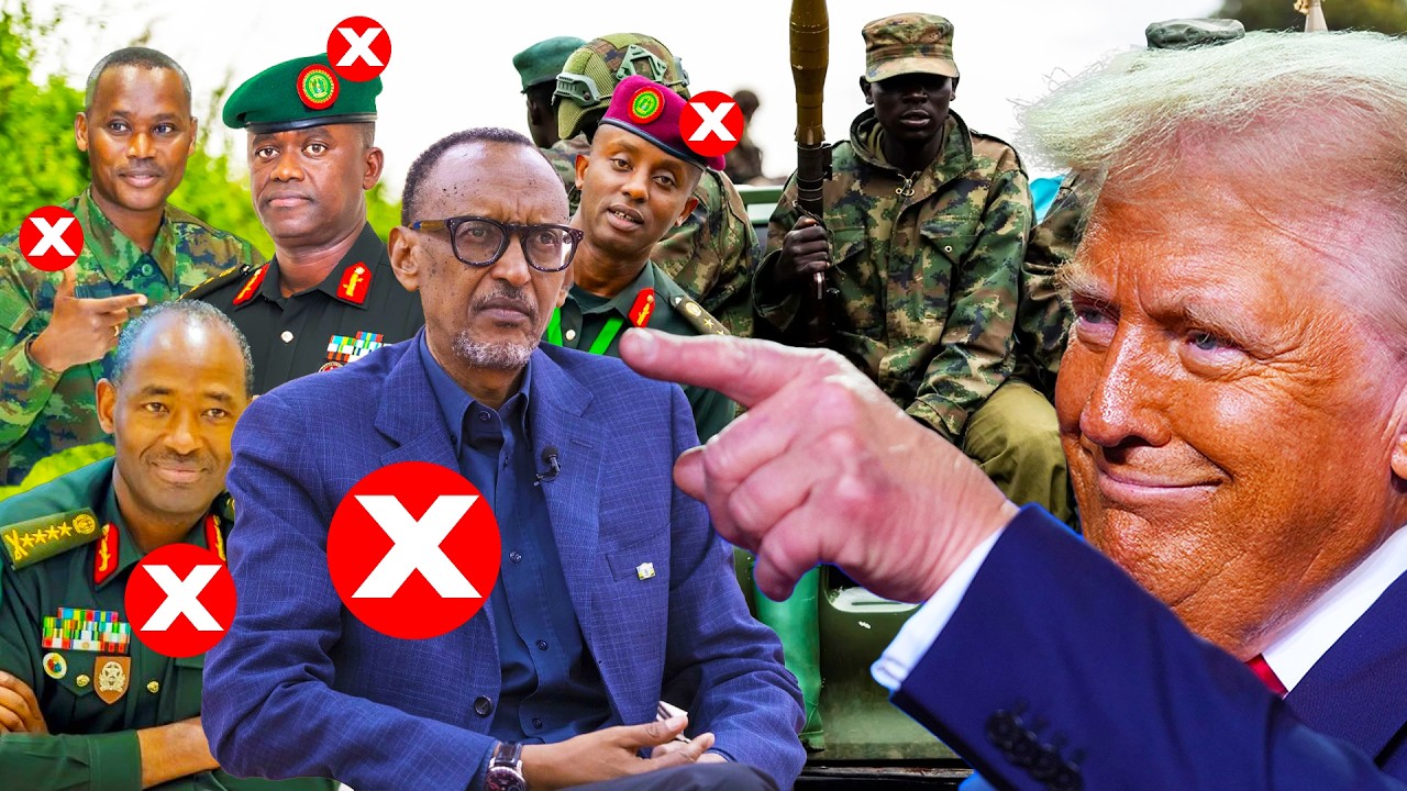 Trump Hits Kagame Hard, Sanctioned RDF Runs to Deescalate in DRC & Respect Washington Peace Accords