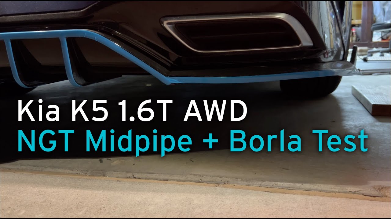 How to Get Hyundai N Exhaust Sound on a Kia K5 GT-Line 1.6T (NGT Mid + Borla = No Tune Needed!)