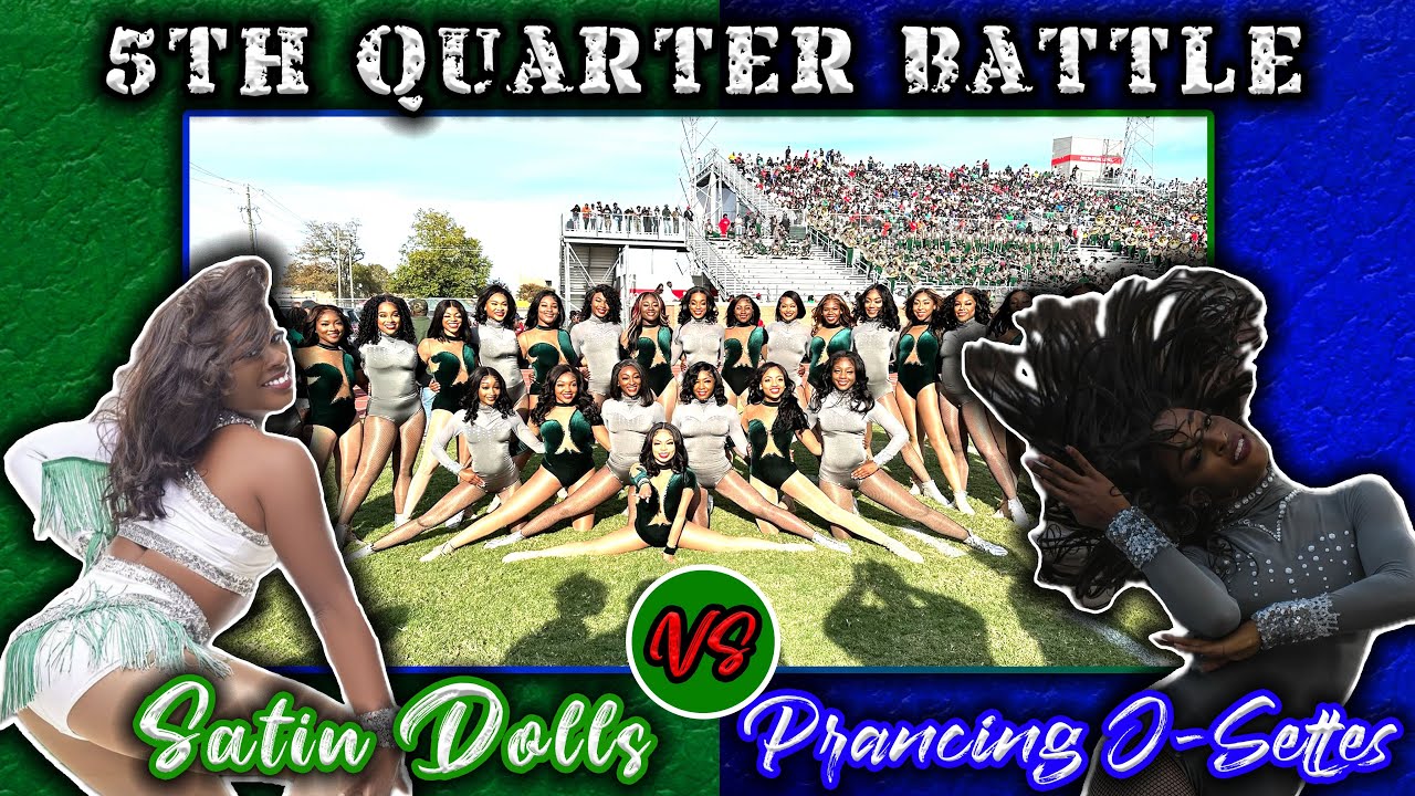 5th Quarter Battle: MVSU Satin Dolls vs JSU Prancing J-Settes 💚❤️💙🤍 | Review 2023