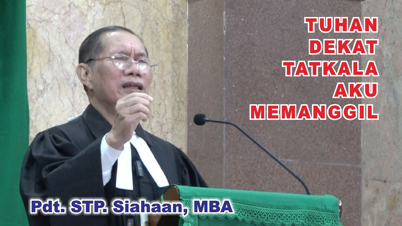 Khotbah Pdt. STP. Siahaan, MBA, Mg 22 Feb 26, 